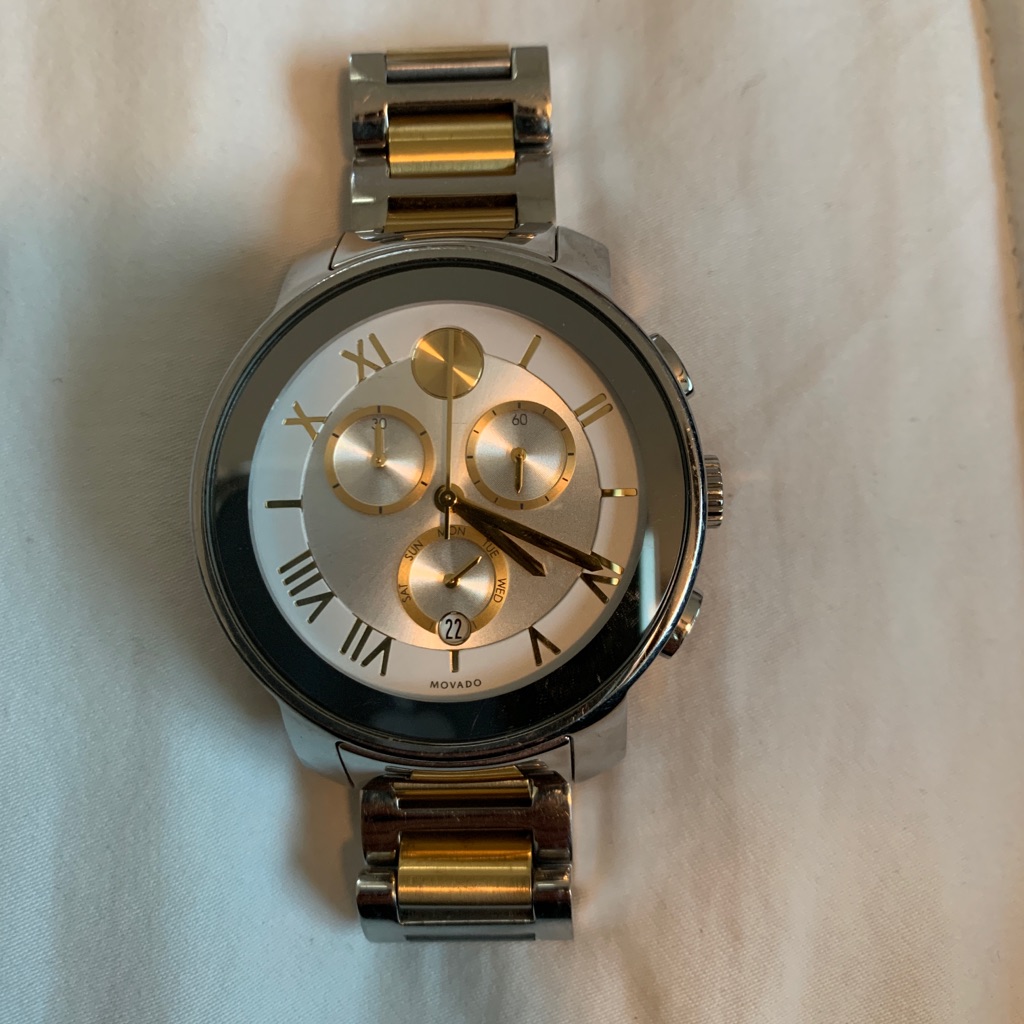 Movado Watch Bold W/Extra Links